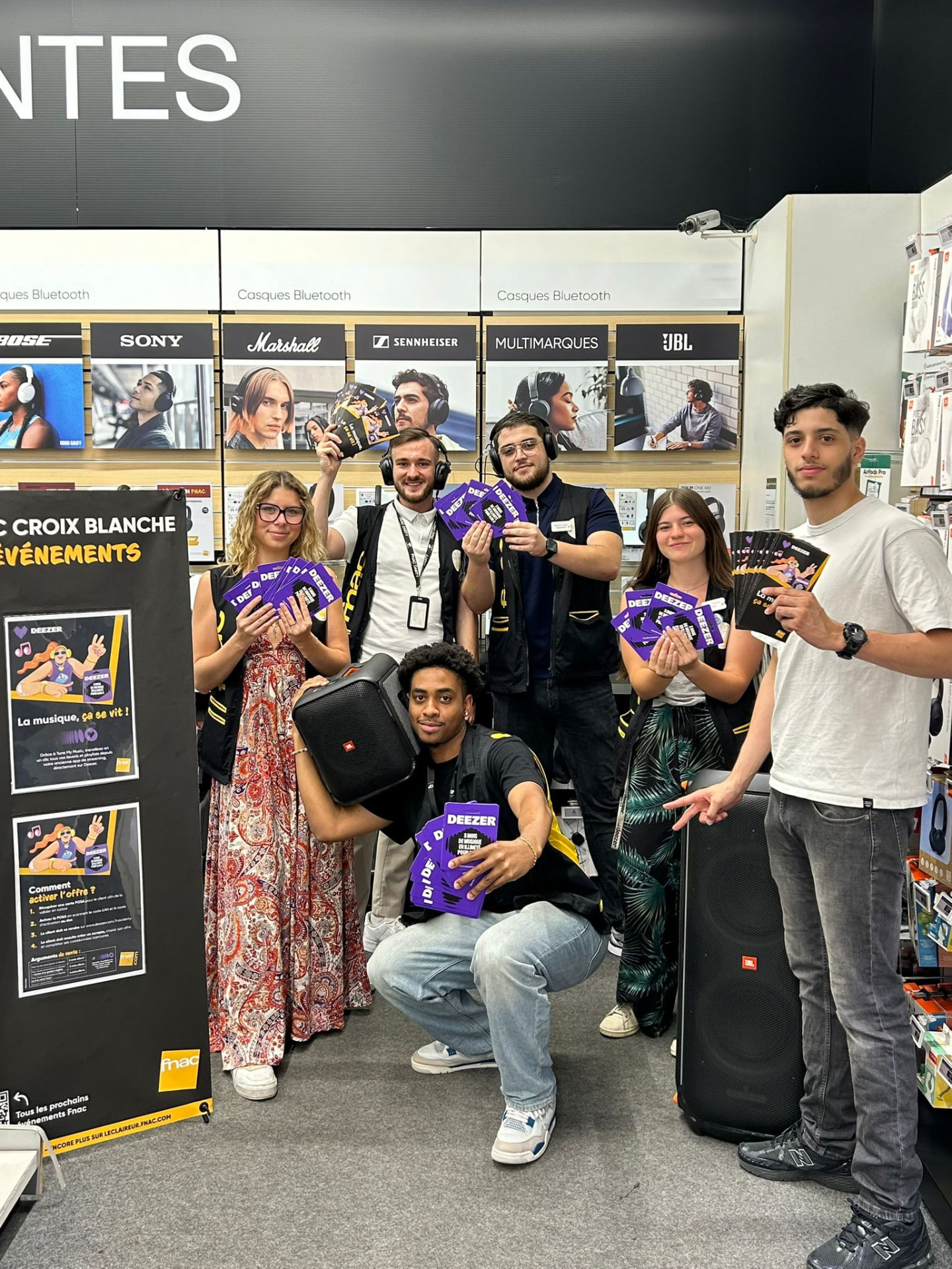 Vendeur Fnac utilisant Store Companion